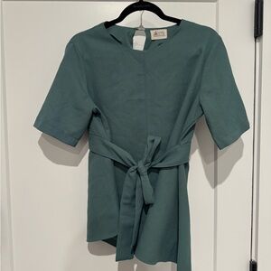 Elegant Sage Green Top